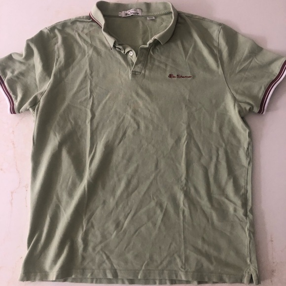 Ben Sherman mint green polo - Picture 1 of 7